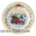 Lenox Holiday 2018 Vintage Wagon Decorative Plate LNX9798